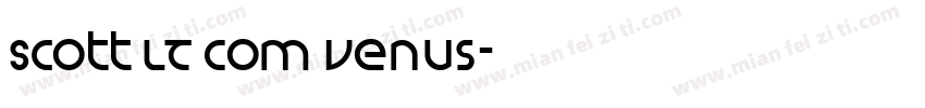 Scott LT Com Venus字体转换